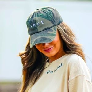 The Light Blonde FREE Vintage Camo Hat